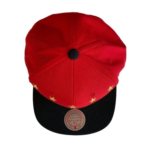 Portland Trail Blazers Mitchell & Ness The Champ Adjustable Snapback Hat - Picture 2 of 9